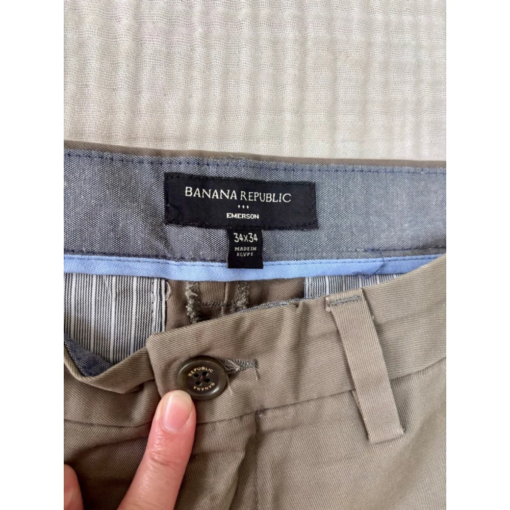Men's Banana Republic Chinos & Khakis Waist 34 Length 34 Brown